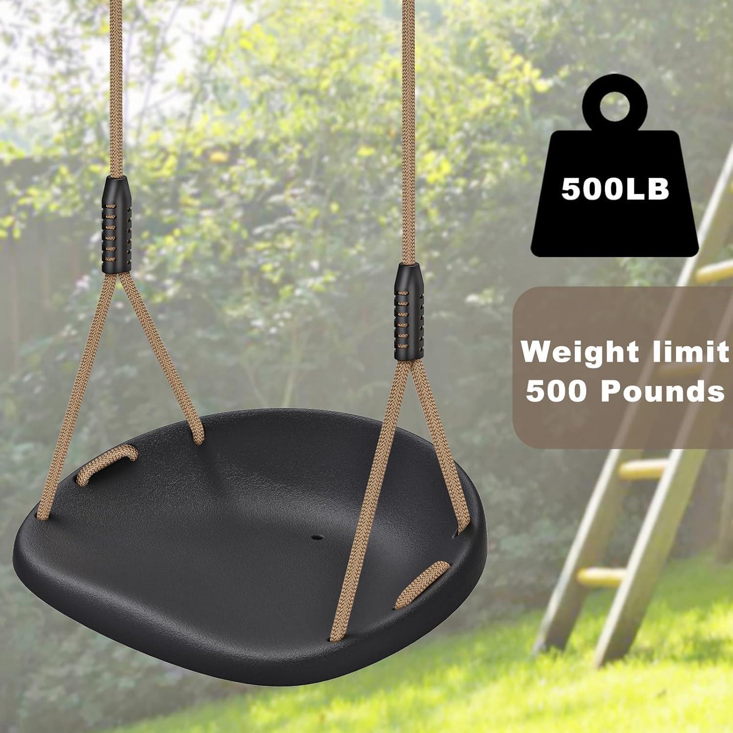 Schaukelsitz mit verstellbarem Seil und Kissen-Design, rutschfest, für