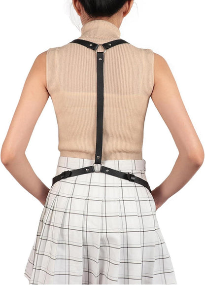 Punk Leder Harness Body Brustgurte Taille Lingerieetztbar