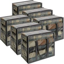 Unterbettaufbewahrung 6er Set 40L faltbar Aufbewahrungsbox
