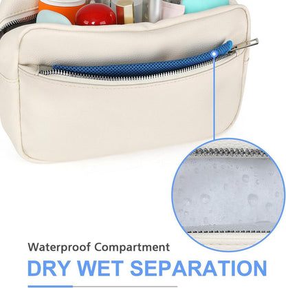 Kulturbeutel Reise Kulturtasche Kosmetiktasche Tragegriff 24x14x7cm