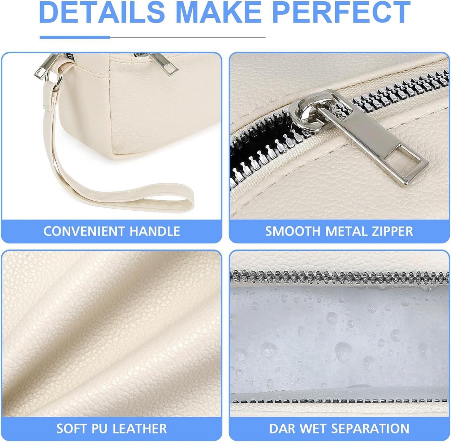 MOCOCITO Kulturbeutel Herren Damen Reise Kulturtasche Waschtasche 24x14x7cm