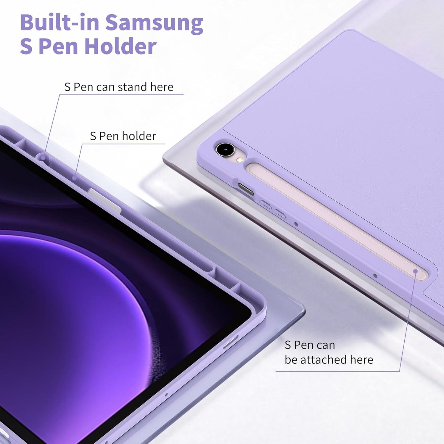 EasyAcc Samsung Galaxy Tab S9 FE/S9 2023 10.9/11 Zoll Hülle - Ultra Dünn mit