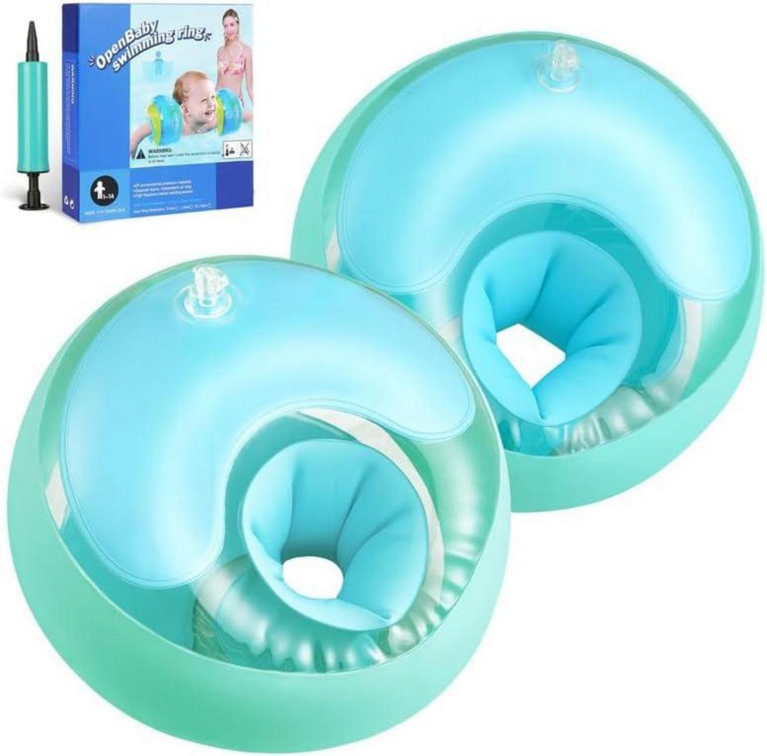 Schwimmflügel Kinder 1-14 Jahre Swimsafe Schwimmhilfe 3 Airbags Blau
