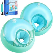 Schwimmflügel Kinder 1-14 Jahre Swimsafe Schwimmhilfe 3 Airbags Blau