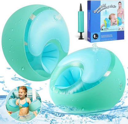 Schwimmflügel Kinder 1-14 Jahre Schwimmhilfe Swimsafe 3 Airbags Blau
