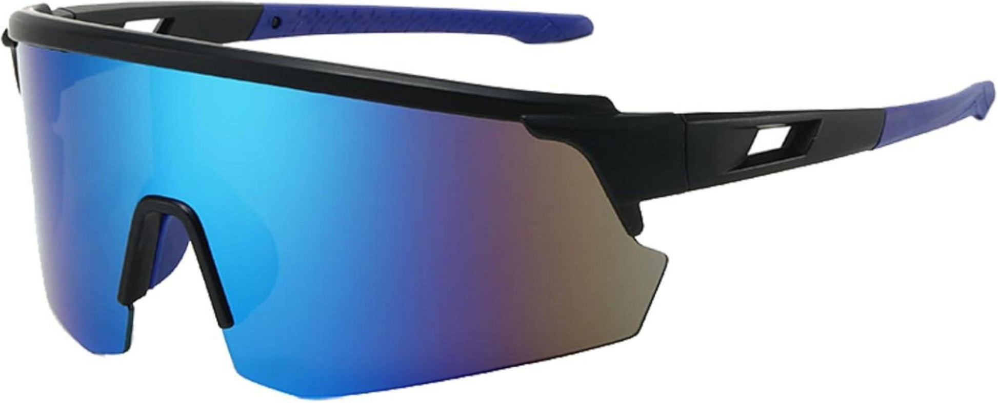 Sport Sonnenbrille Polarisiert Fahrradbrille UV400 Blau