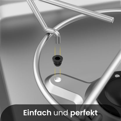 12x Silikon Gummitüllen für Topfstützen 5mm Dometic Smev Thetford