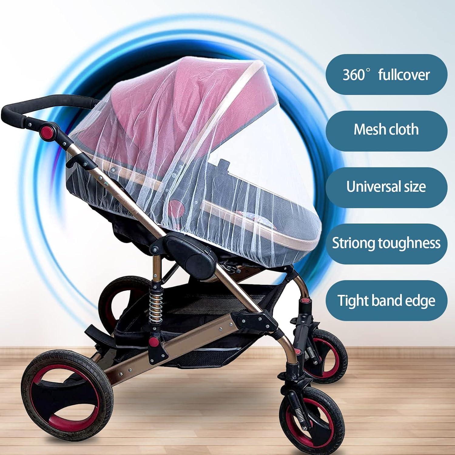 Moskitonetz Kinderwagen Insektenschutz Mückennetz Reisebett Outdoor