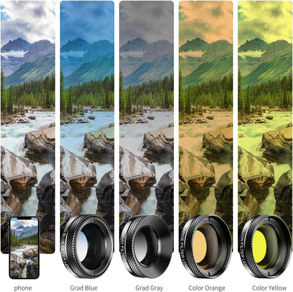 APEXEL 11-in-1 Handy Kamera Objektiv Set für Smartphones