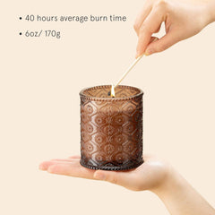 La Jolíe Muse Duftkerze im Glas Hearth Velvet Flames 170g