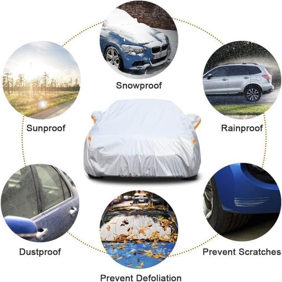 Autoplane für Alfa Romeo Giulia (2016-2025) – Wasserdicht & Atmungsaktiv
