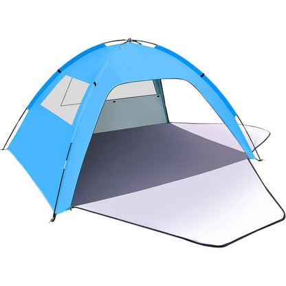 Strandmuschel Pop Up Strandzelt 1-3 Personen UV Schutz 80+