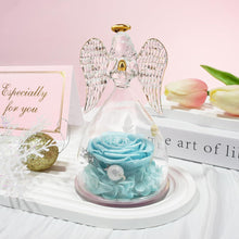 Ewige Rose Engel Glas Geschenkbox Muttertagsgeschenk
