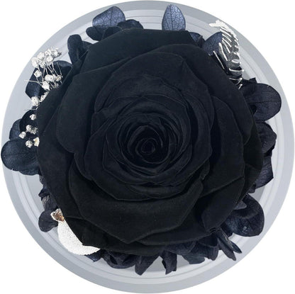 Ewige Rose Engel Figur Glaskuppel Muttertag Geburtstagsgeschenk