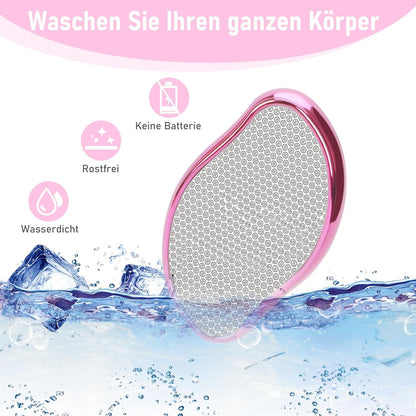 Nano Glas Hornhautentferner Nass Trocken Fußfeile Häusliche Fußpflege Rose