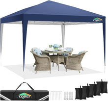 Wasserdichter Faltpavillon mit UV-Schutz 3x3m + Sandsäcke