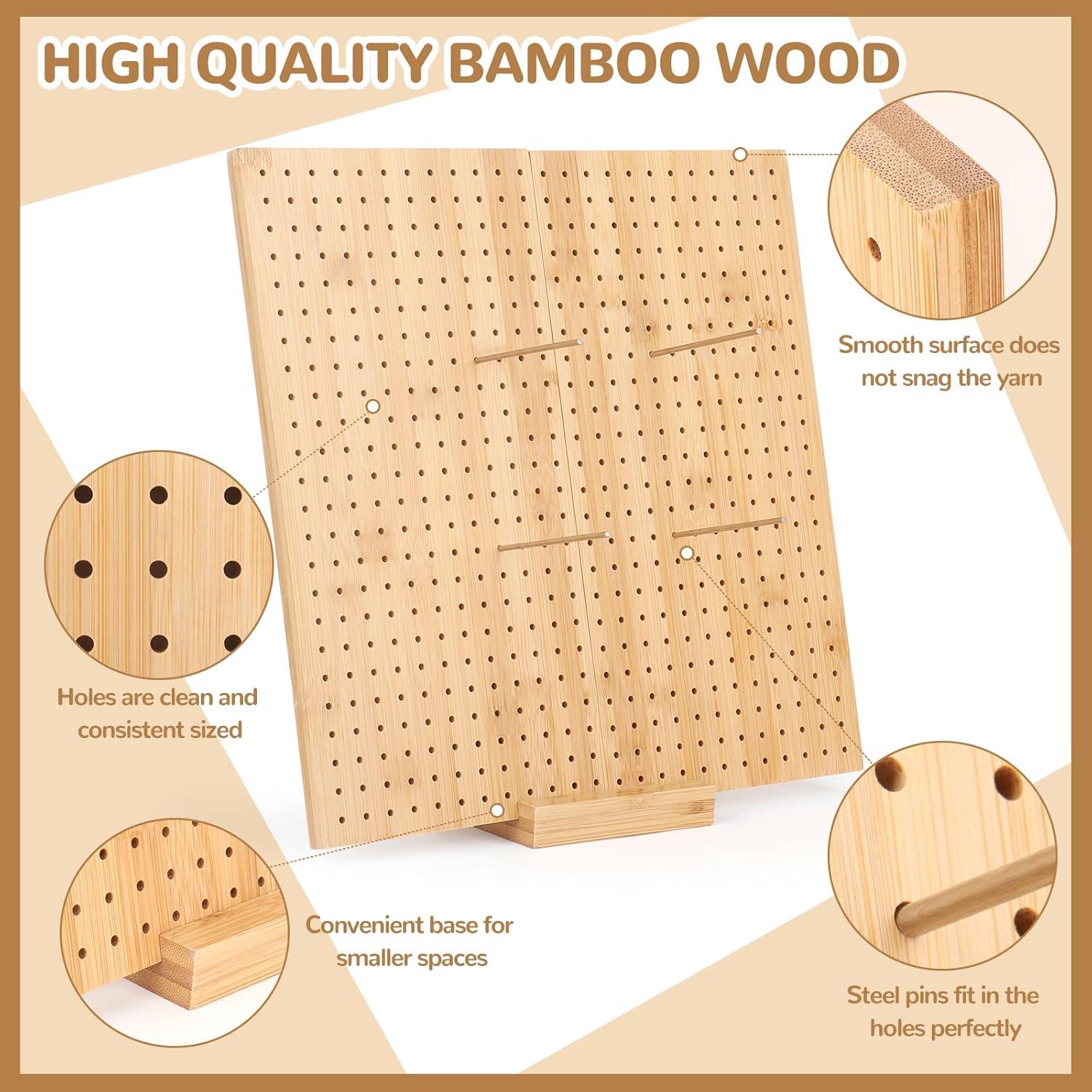 33cm Großes Handcrafted Wooden Blocking Board für Granny