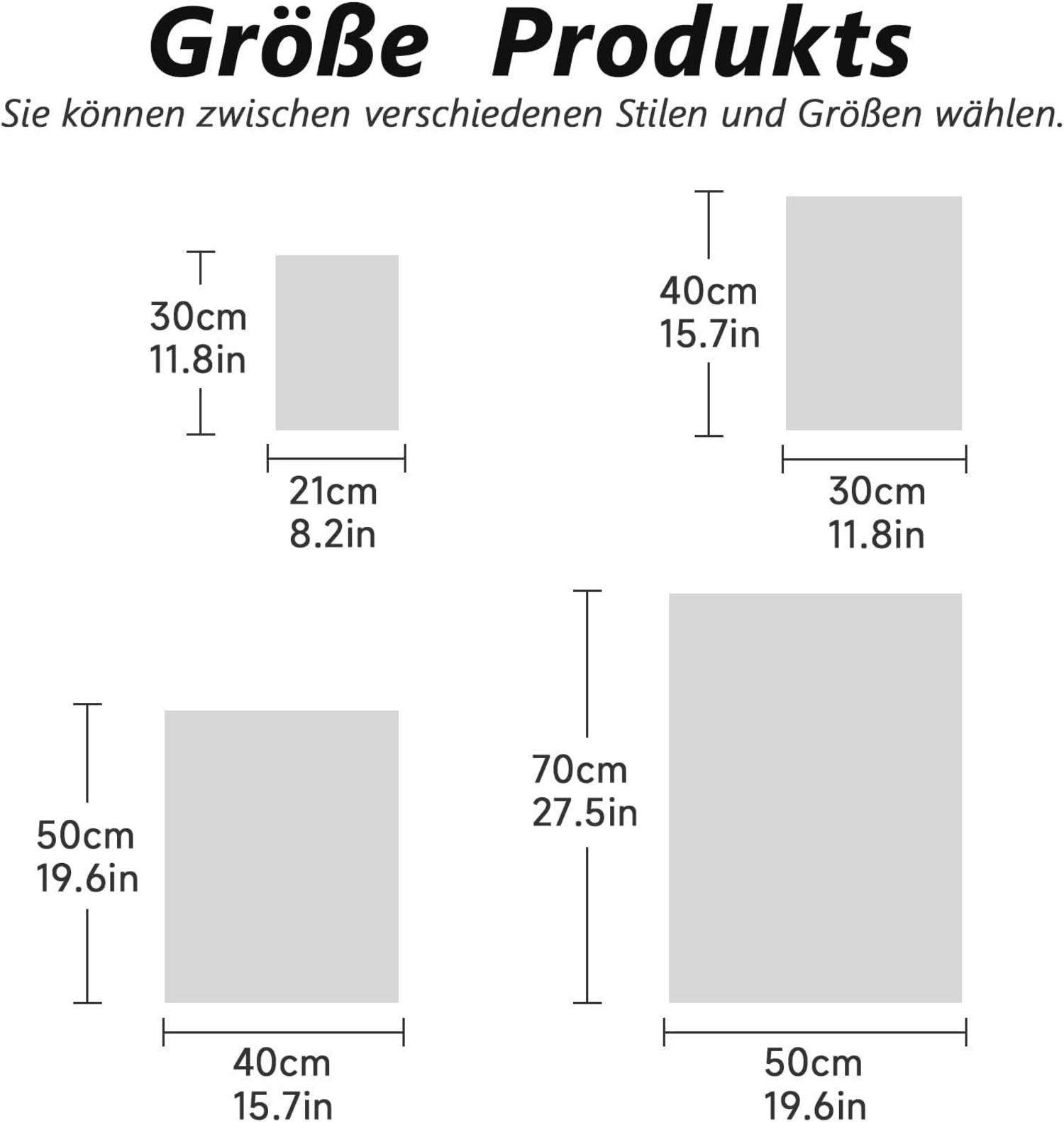 3er Poster Set Gouache Blumen Wandbilder Wohnzimmer Schlafzimmer 40x50cm