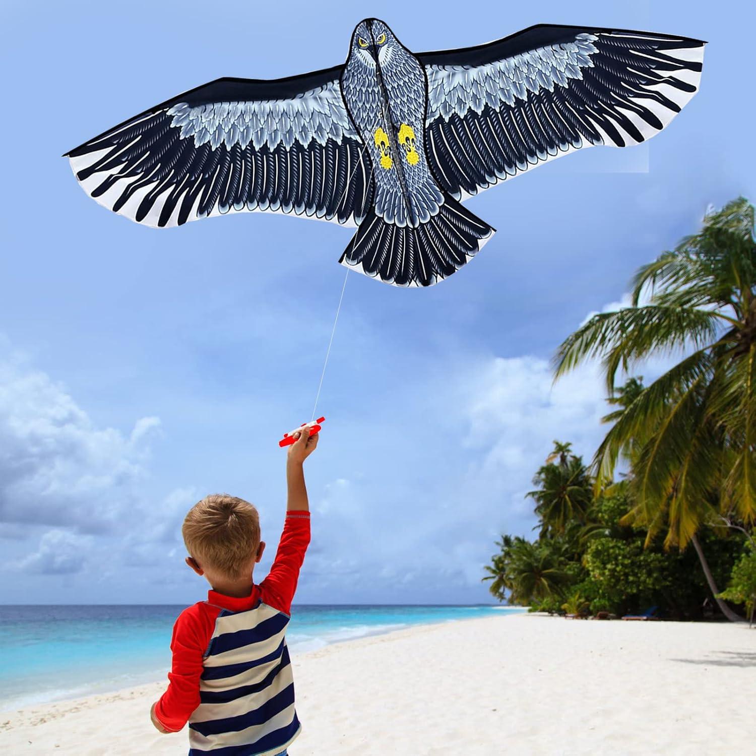 Riesiger Adler Drachen für Kinder und Erwachsene, Outdoor-Spielzeug