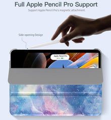 TiMOVO iPad Air 11 Zoll Hülle 2024/2022/2020 10,9 Transluzent TPU Auto Schlaf Schutzhülle