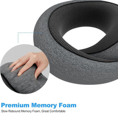Nackenkissen Reise Memory Foam Verstellbar Tragbar Abnehmbar