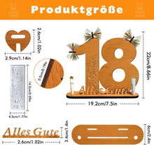 Gästebuch Holz 18 Geburtstag Geldgeschenke Deko Frauen