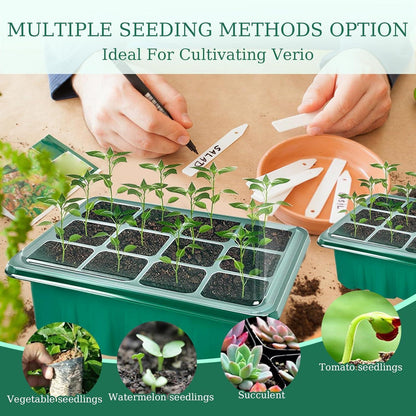 Growbox Komplettset mit Pflanzenlampe 5x Zimmergewächshaus
