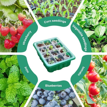 Growbox Komplettset mit Pflanzenlampe 5x Zimmergewächshaus