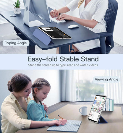 TiMOVO iPad Air 11 Zoll M2 2024 Hülle Marineblau TPU Schlank