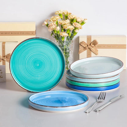 vancasso BONITA Steingut Speiseteller Set 6 Personen