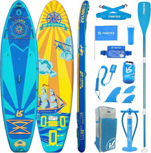 Aufblasbares Stand Up Paddling Board für Anfänger, Komplettes Zubehör