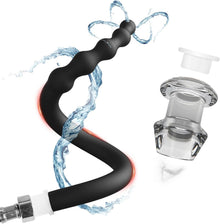 Analdusche mit 5 Analkugeln und Anal Tunnel Plug
