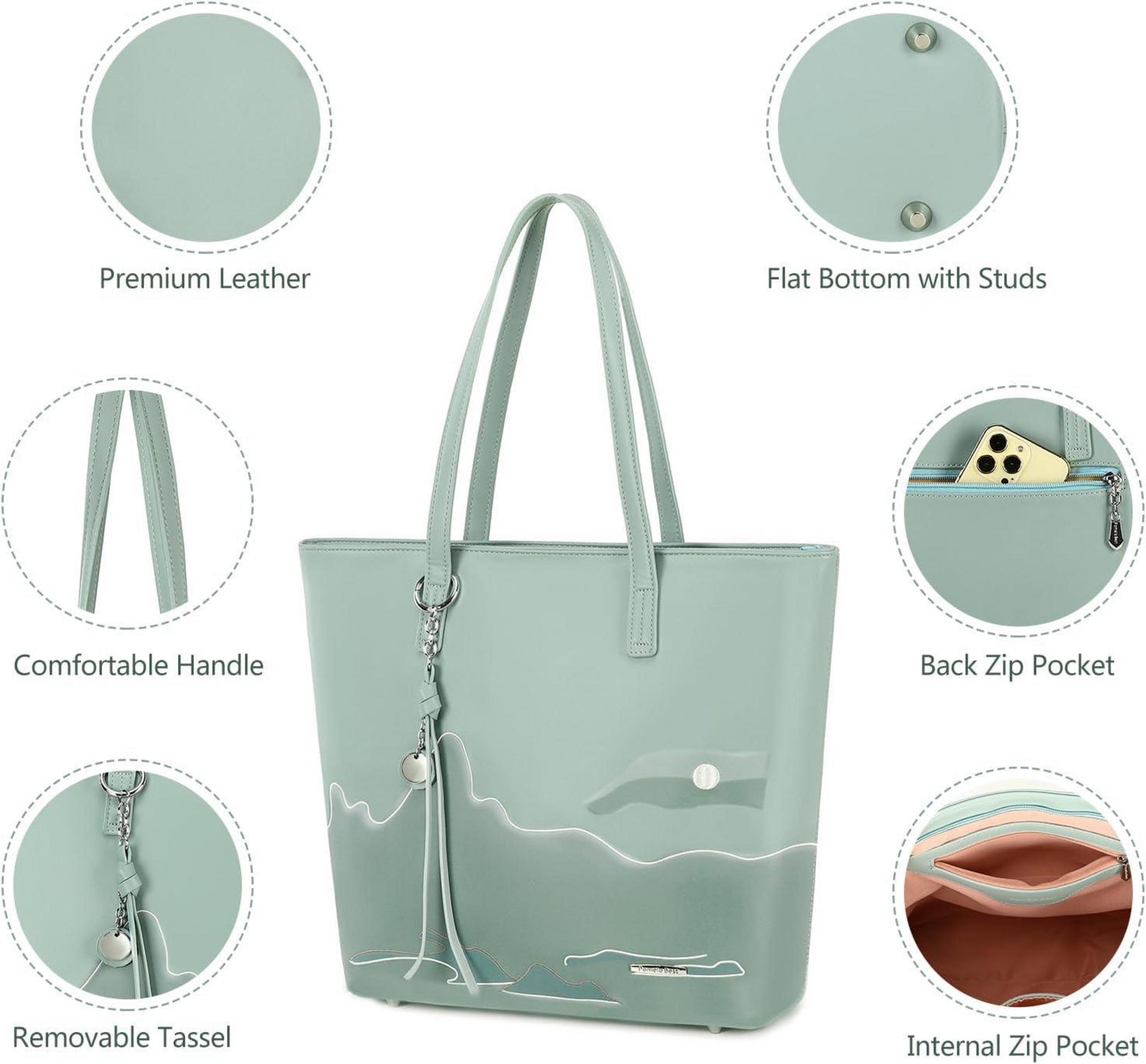 Große Handtasche Damen & Shopper für Büro Schule Einkauf