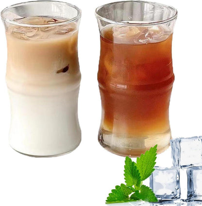 Latte Macchiato Gläser 400ml Kristall Trinkgläser Hitzebeständig