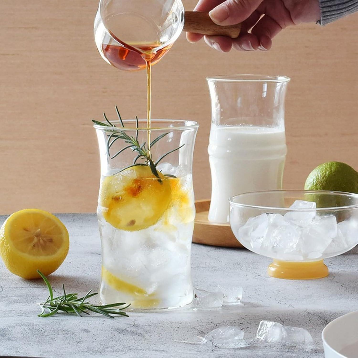 Latte Macchiato Gläser 400ml Kristall Trinkgläser Hitzebeständig