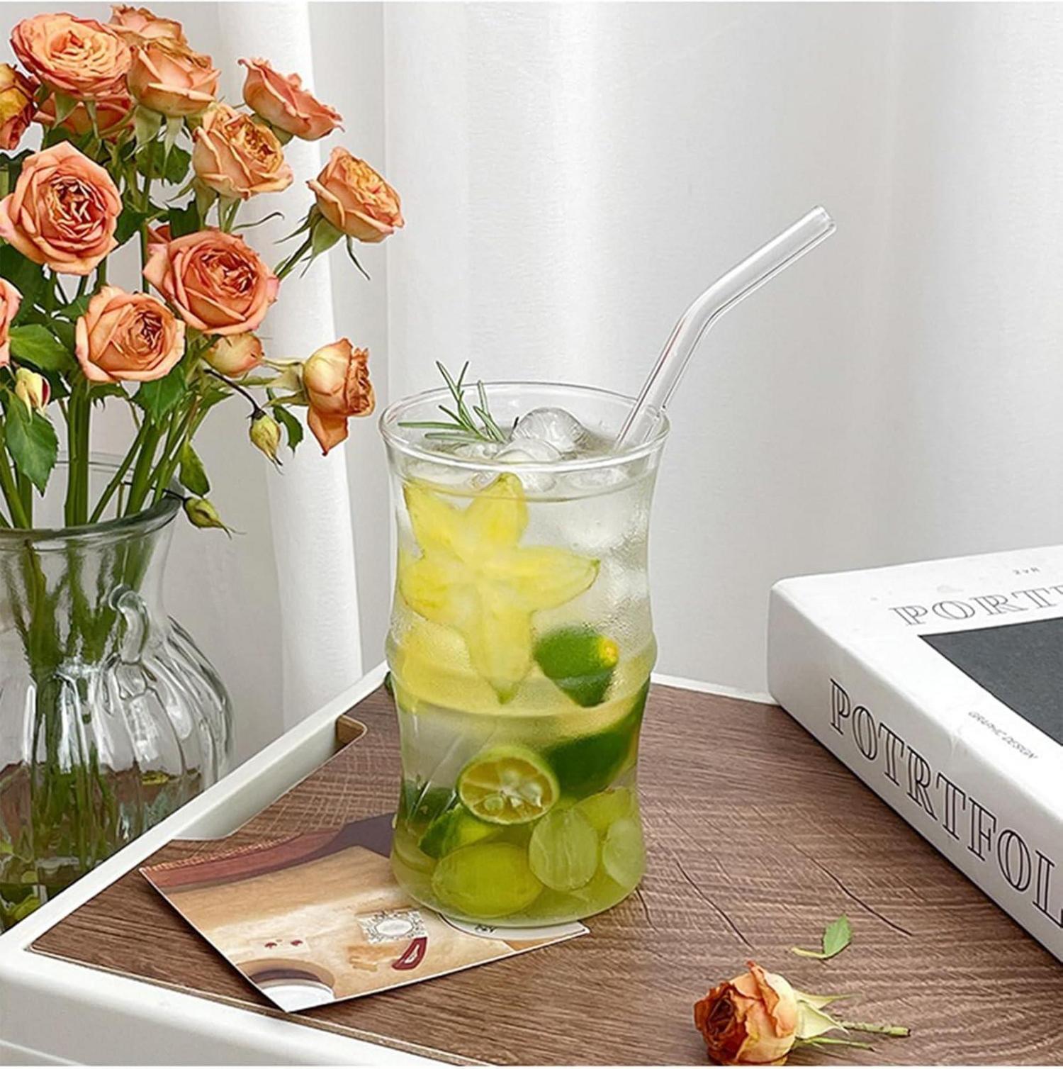 Latte Macchiato Gläser 400ml Kaffeegläser Kristall Hitzebeständig Cocktail