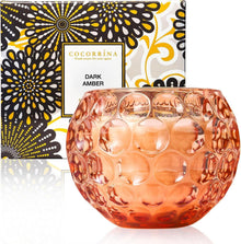 Duftkerze Dark Amber 300g Kokosnusswachs 2 Dochten Scented Candle 40