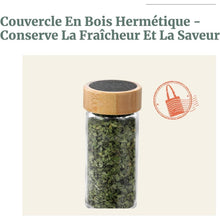 Moreau 24er Set Gewürzgläser Rund mit Zubehör und Etiketten