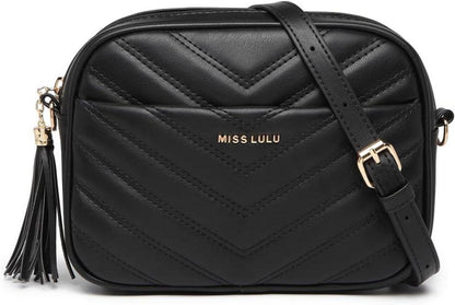 Stilvolle Damen Umhängetasche aus PU Leder, Crossbody Bag Damentasche