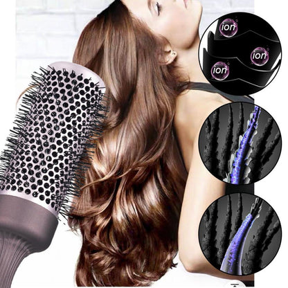 Ionen Haarbürste Set Keramik Rundbürsten Styling Pinsel Werkzeuge