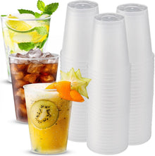 50 Herboom Wiederverwendbare Plastikbecher 360ml, Mattierte