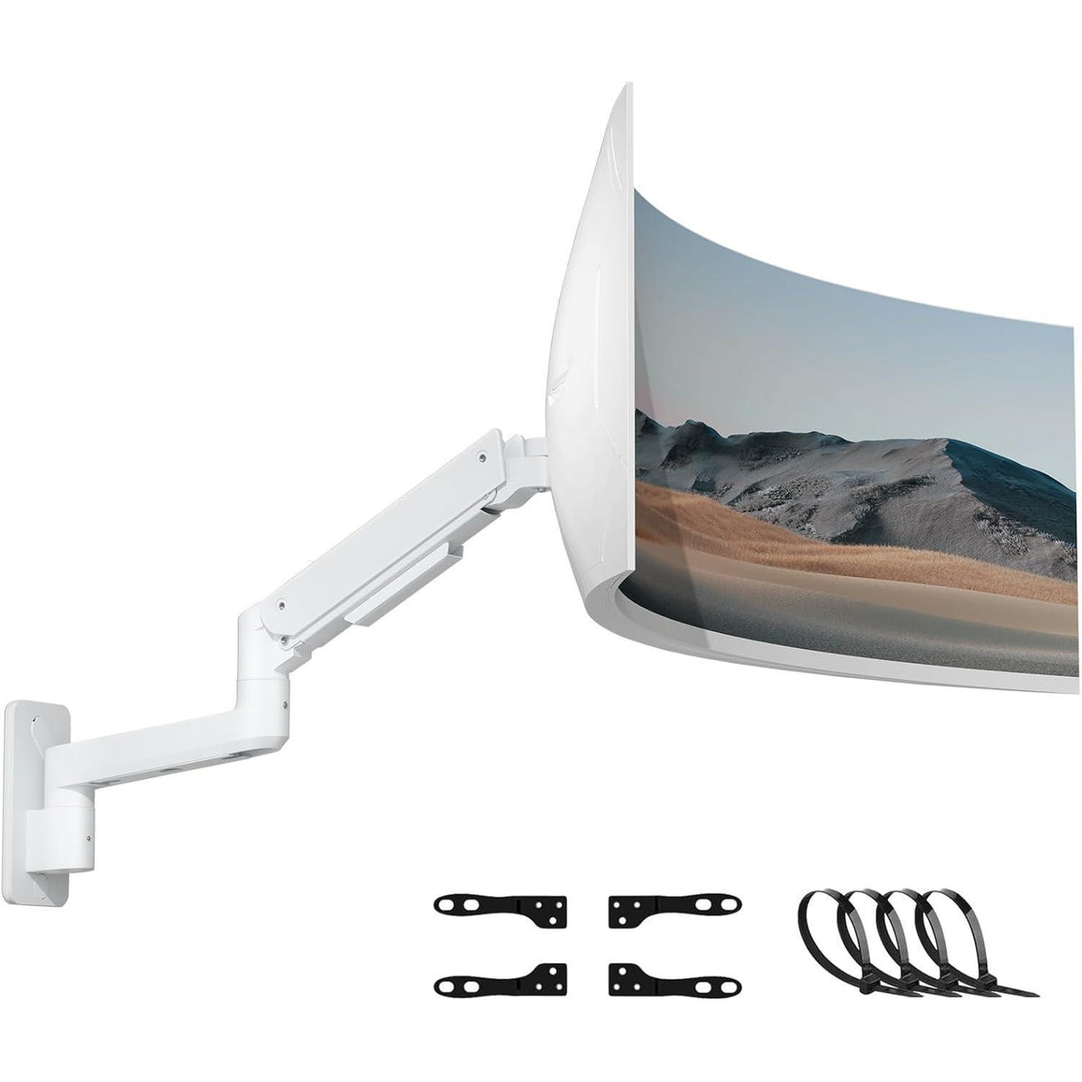Wandhalterung Monitor Ultrawide 17-49 Zoll, Höhenverstellbar