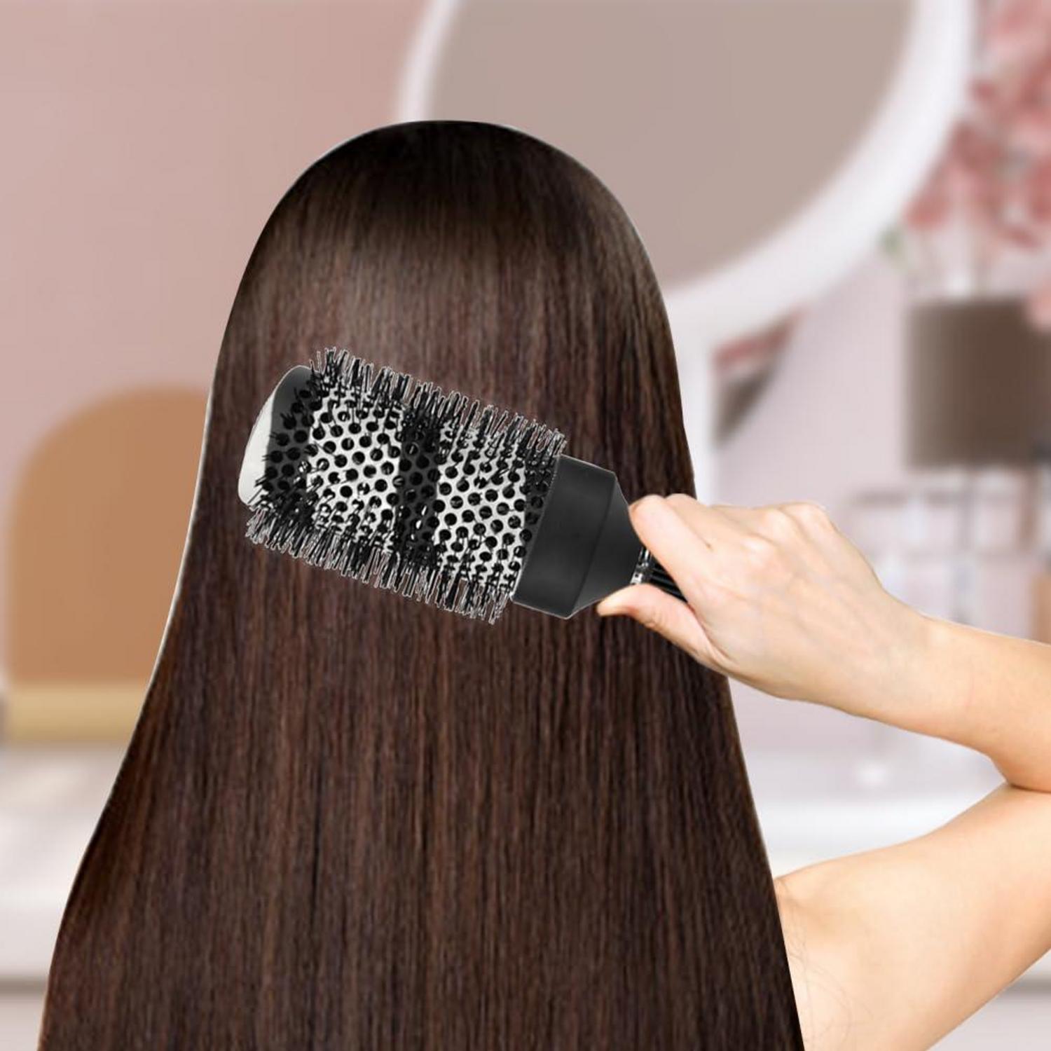 Haar-Rundbürste Set Föhnen Glattes Haarstyling Keramik Ion