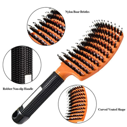 Haar-Rundbürste Set Föhnen Glätten Styling Keramik Ionentechnologie