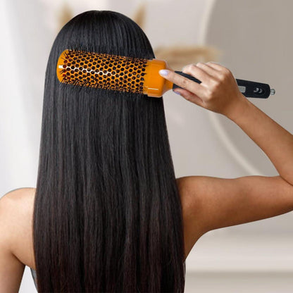 Haar-Rundbürste Set Föhnen Glätten Salon Styling Keramik Antistatische