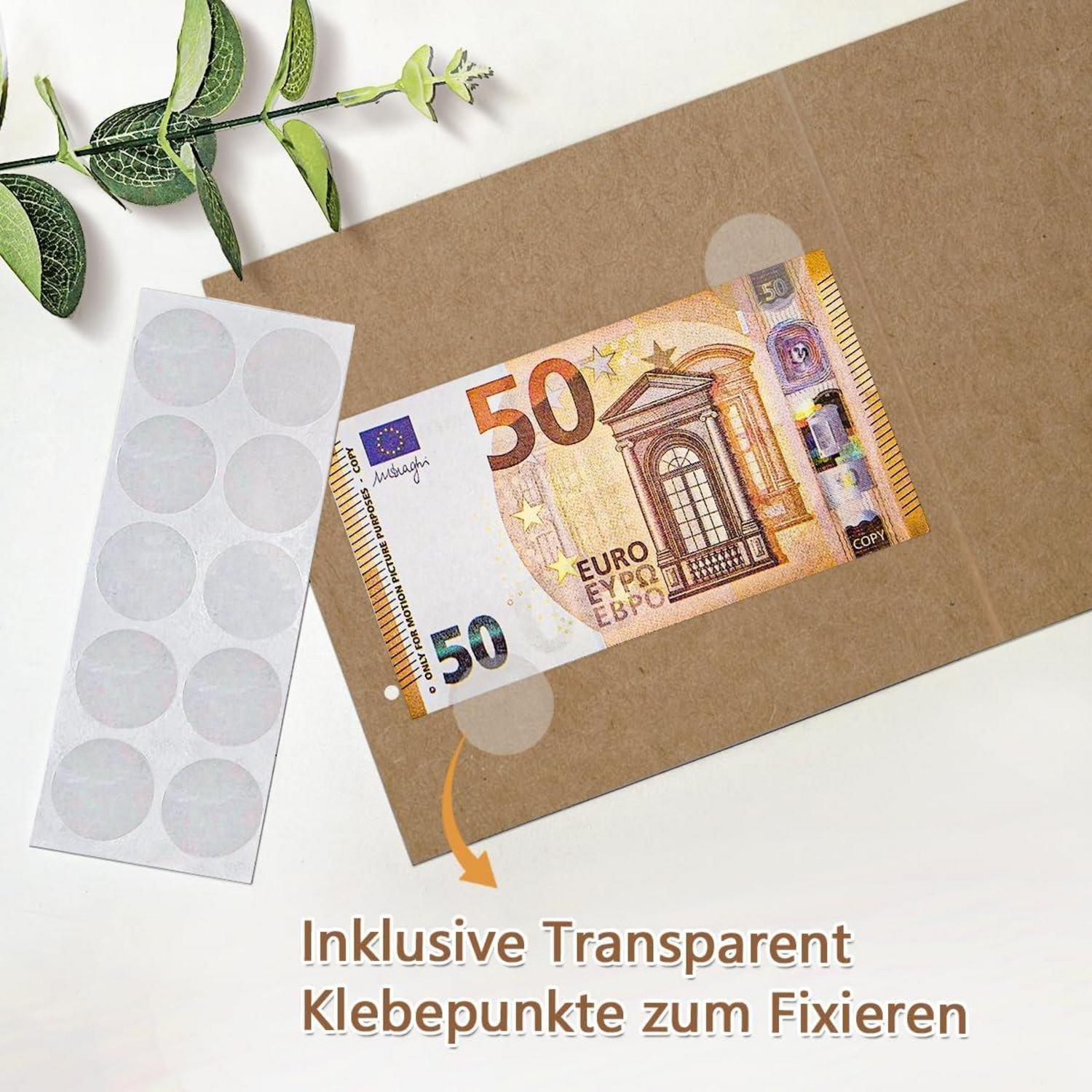 Luckeey Hochzeitskarte Geldgeschenk Pusteblume Umschläge Verpackung