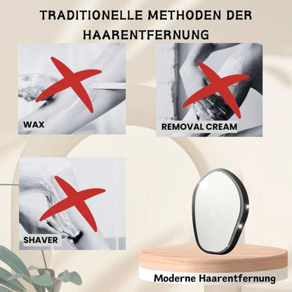Nano Kristall Haarentferner Magic Gesicht Damen Schmerzfrei Wiederverwendbar