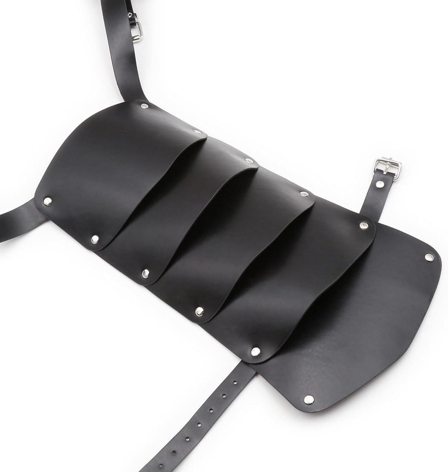 Herren Verstellbares Brust Harness Leder Schulter Gürtel Erotik Wäsche