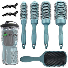 Professional Runde Haarbürste Set für Föhnen und Styling