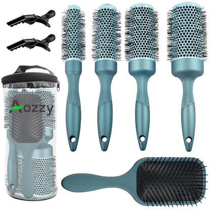 Professional Runde Haarbürste Set für Föhnen und Styling